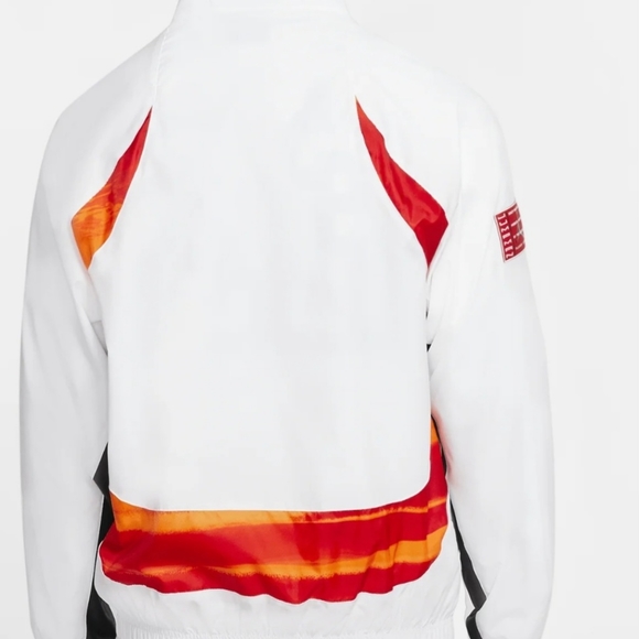 🔥LIKE NEW JORDAN RETRO 11 LEGACY LIGHTWEIGHT JACKET WHITE - Picture 3 of 10